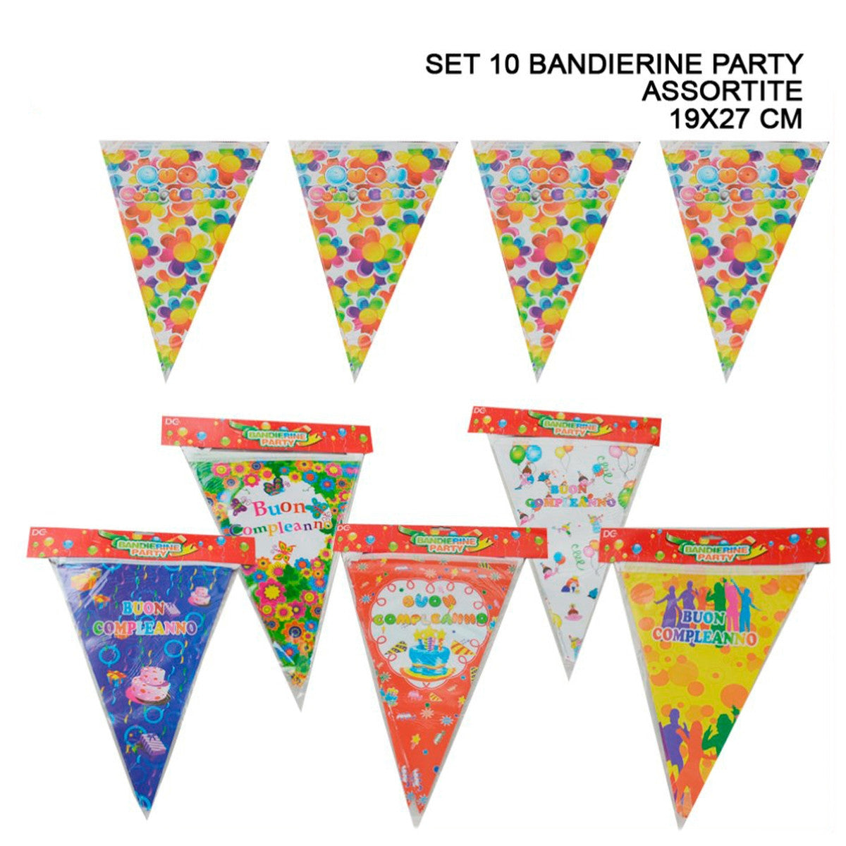 Dc - Bandierine party  fantasia