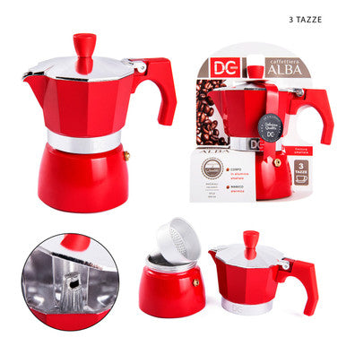 Dc - Caffettiera alba 3 tazze