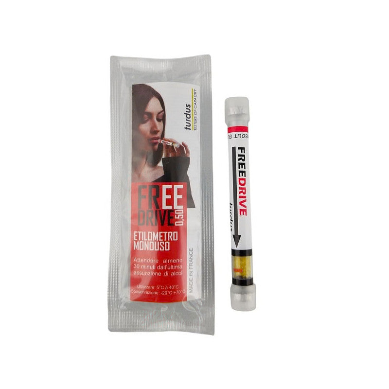 Free Drive Etilometro Monouso A Sola Fiala