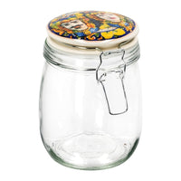 Ad - Glass Jar with Ceramic Lid Hermetic Seal 3D 11X15Cm