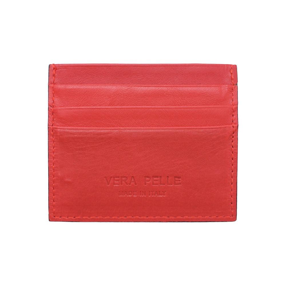 Viola - Porta Tessere in Pelle - FrasiBags