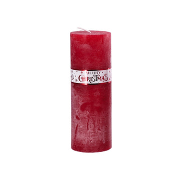 Ad Scented Candle Red Frost Nat Diam7Xh20