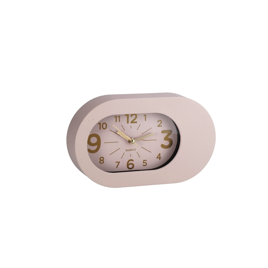 Ad - Plastic Alarm Clock 4 Colors 21X5Xh13Cm