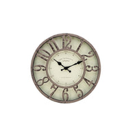 Ad - 3 Color Plastic Wall Clock Ø 31Cm