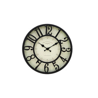 Ad - 3 Color Plastic Wall Clock Ø 31Cm