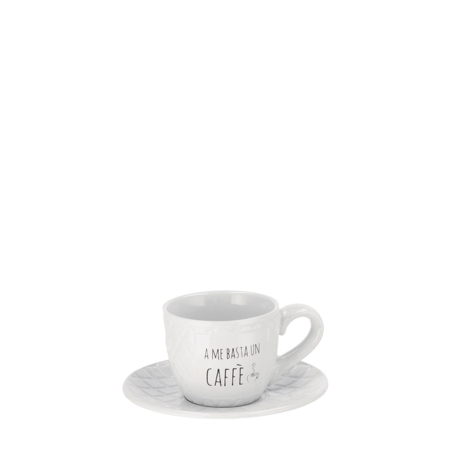 Ad - Servizio Caffe Ceramica 2 tazzine