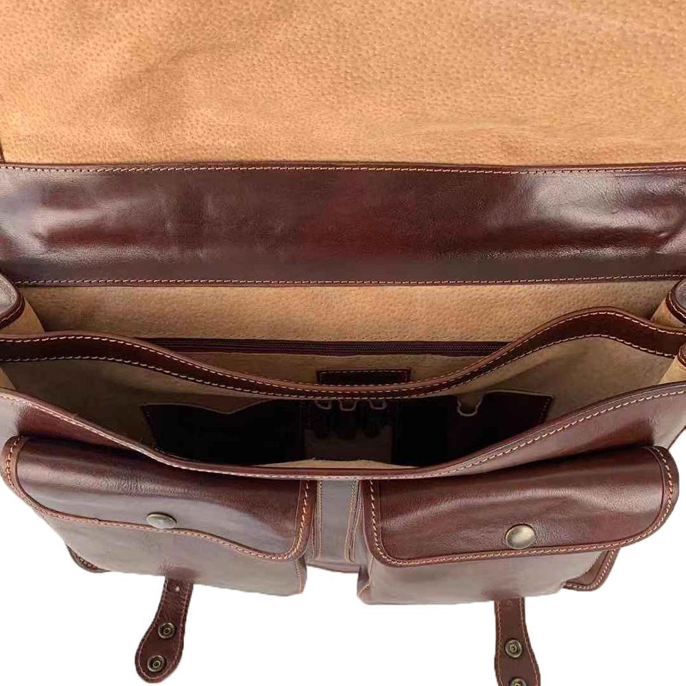 Silvio - Borsa Ventiquattrore in Pelle - FrasiBags