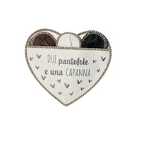 Ad - Set Paia Pantofole 3 Colori 39X34Cm