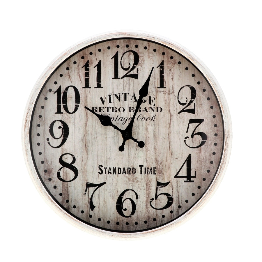 Ad - Plastic Wall Clock 4 models D27,5 