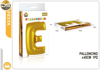 Dz - Party Balloon Gold Alphabet 45Cm