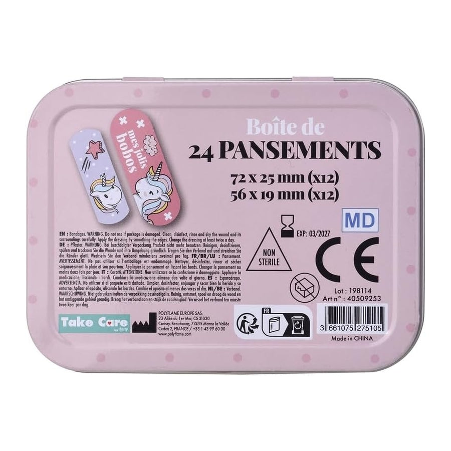 Band Aids Metal Box Magie Dl-1