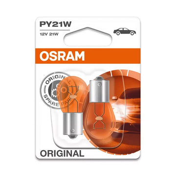 OSRAM LAMPADE P21W 12V ORIGINAL LINE BA15S ARANCIO