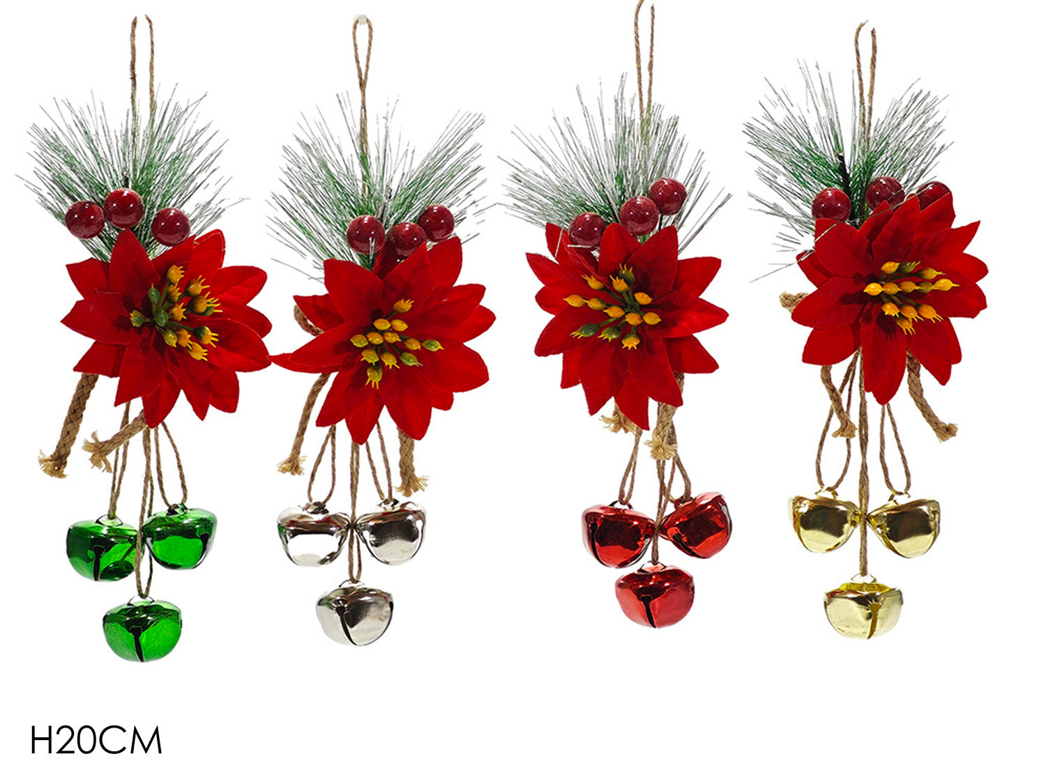 G.Natale App.  Dec. Nat. H20Cm 4Ass