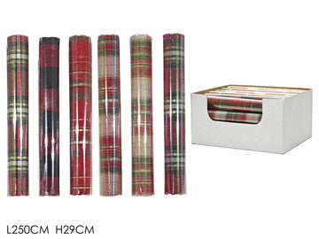 G.Natale Drappo 250X29Cm 6Ass In Display