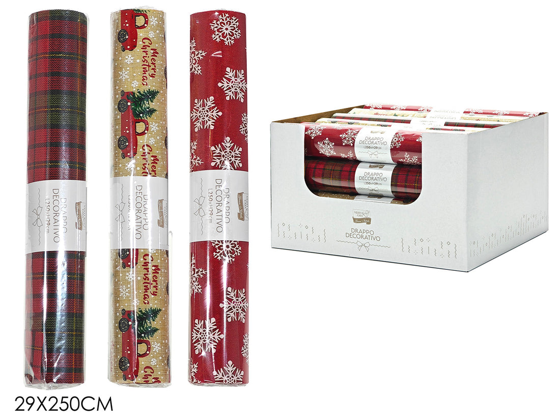 G.Natale Drappo 29X250Cm 3Ass In Displ.