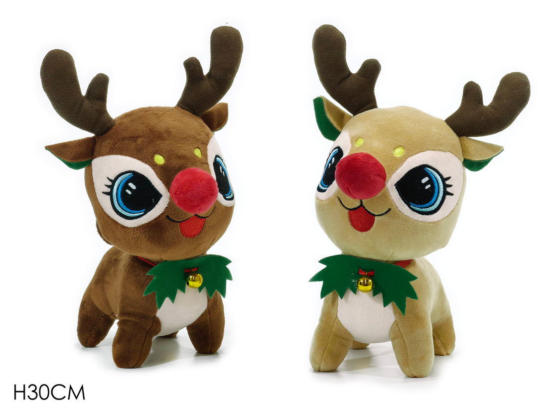 G.Natale Renna In Piedi H30Cm 2Ass