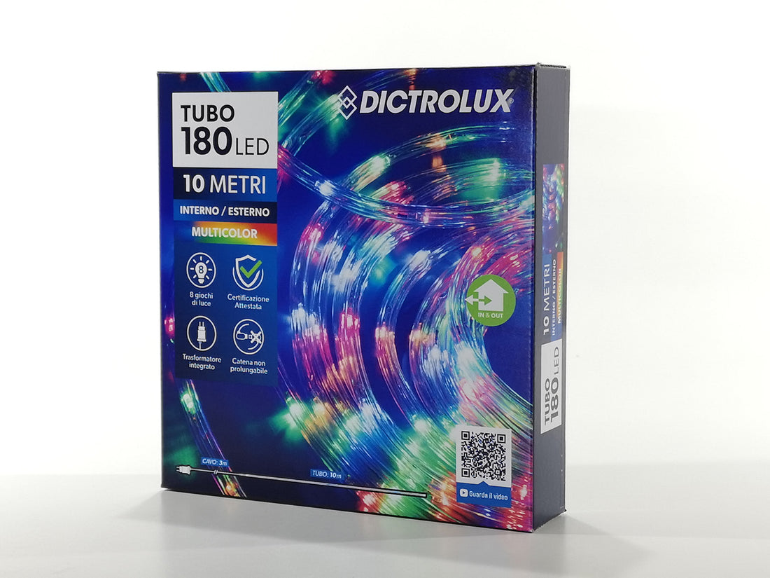 G.Natale Tubo Led 10Mt X Int/Est Prog. Multicolor