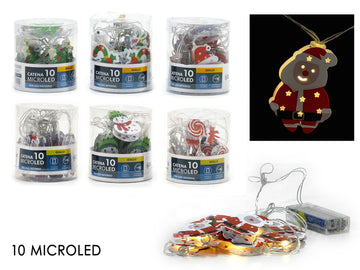 G.Natale Filo Nat. 10 Microled B/O Try Me 6Ass