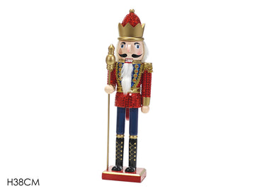 G.Natale Schiaccianoci H38Cm