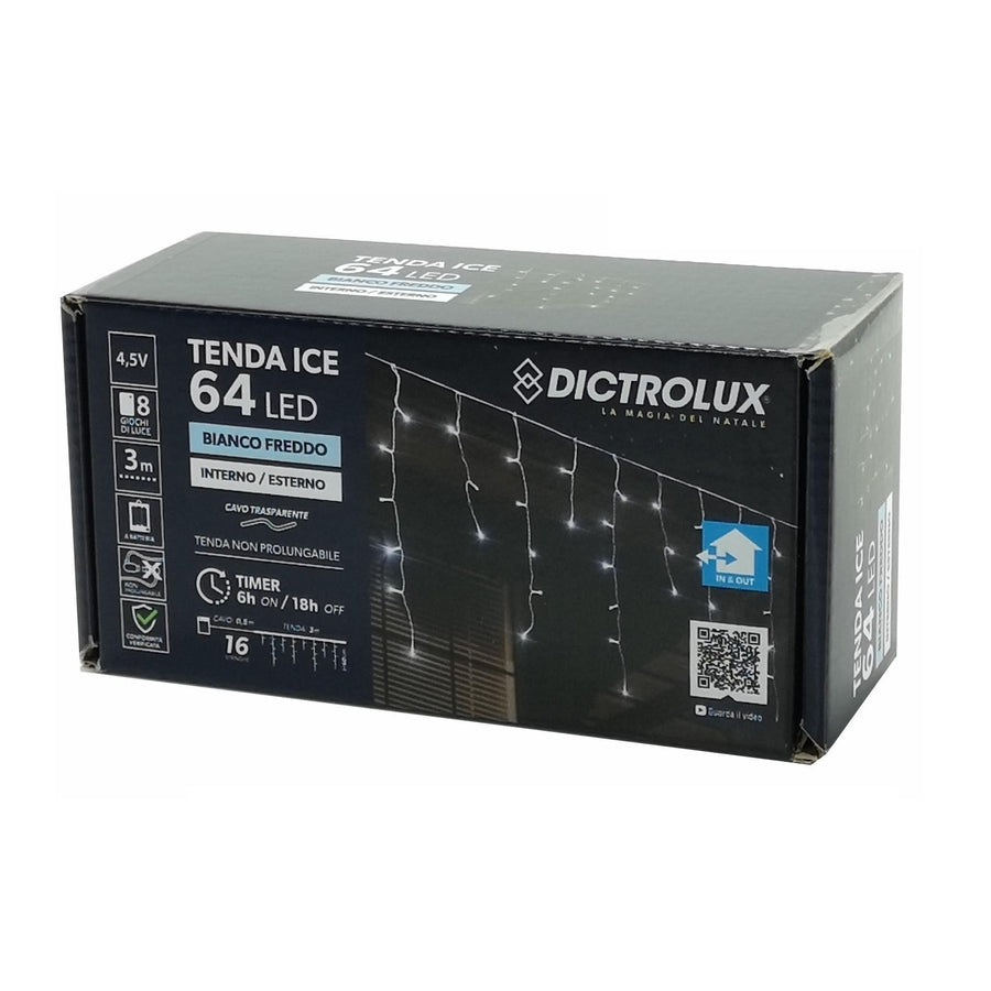 G.Natale Tenda B/O Timer 3Mt X 0.60Mt Bianco Freddo