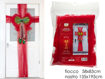 G.Natale Fiocco Porta C/Gambe Elfo 135Xh195Cm
