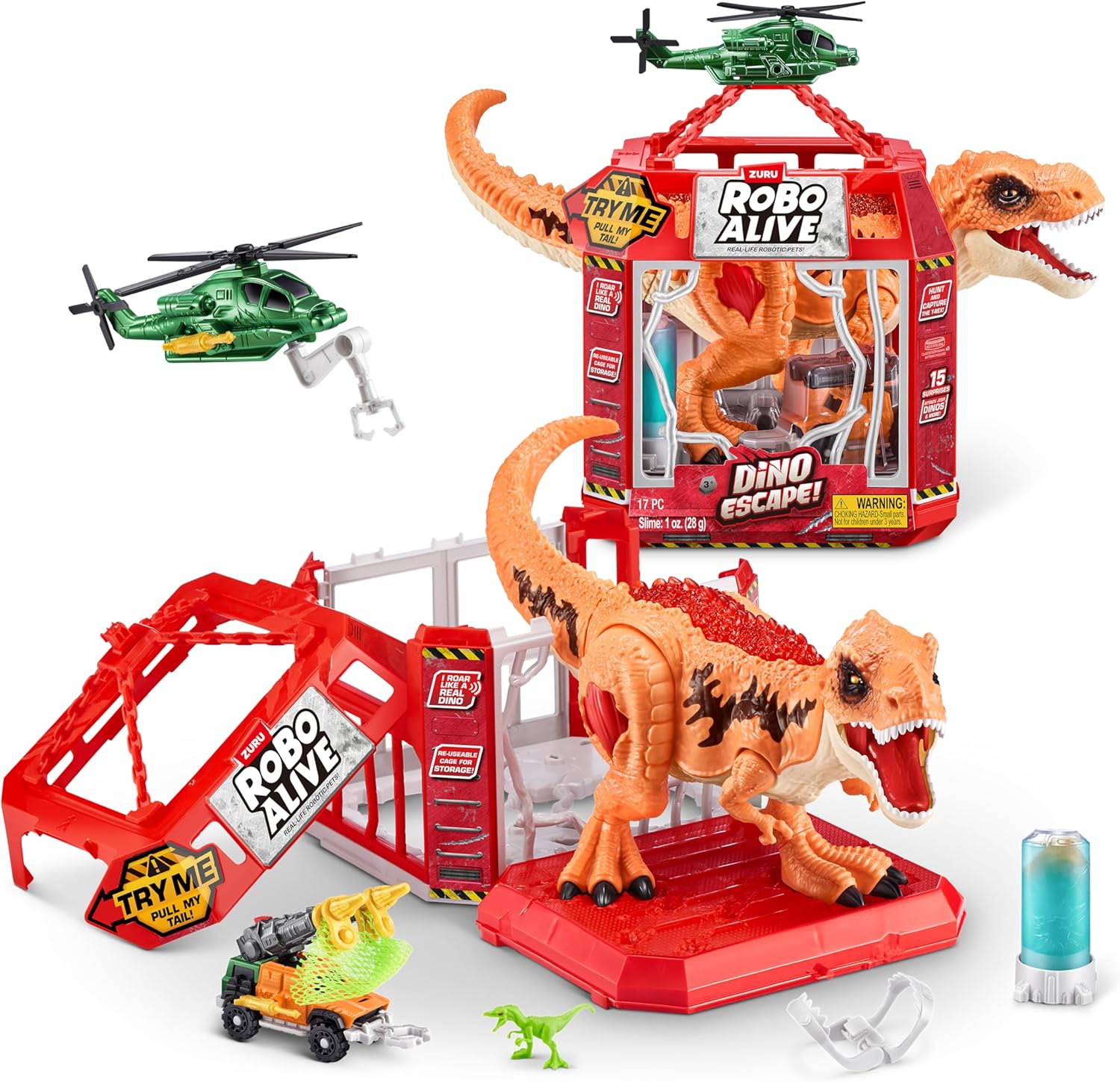 Robo Alive - Dino Escape Playset