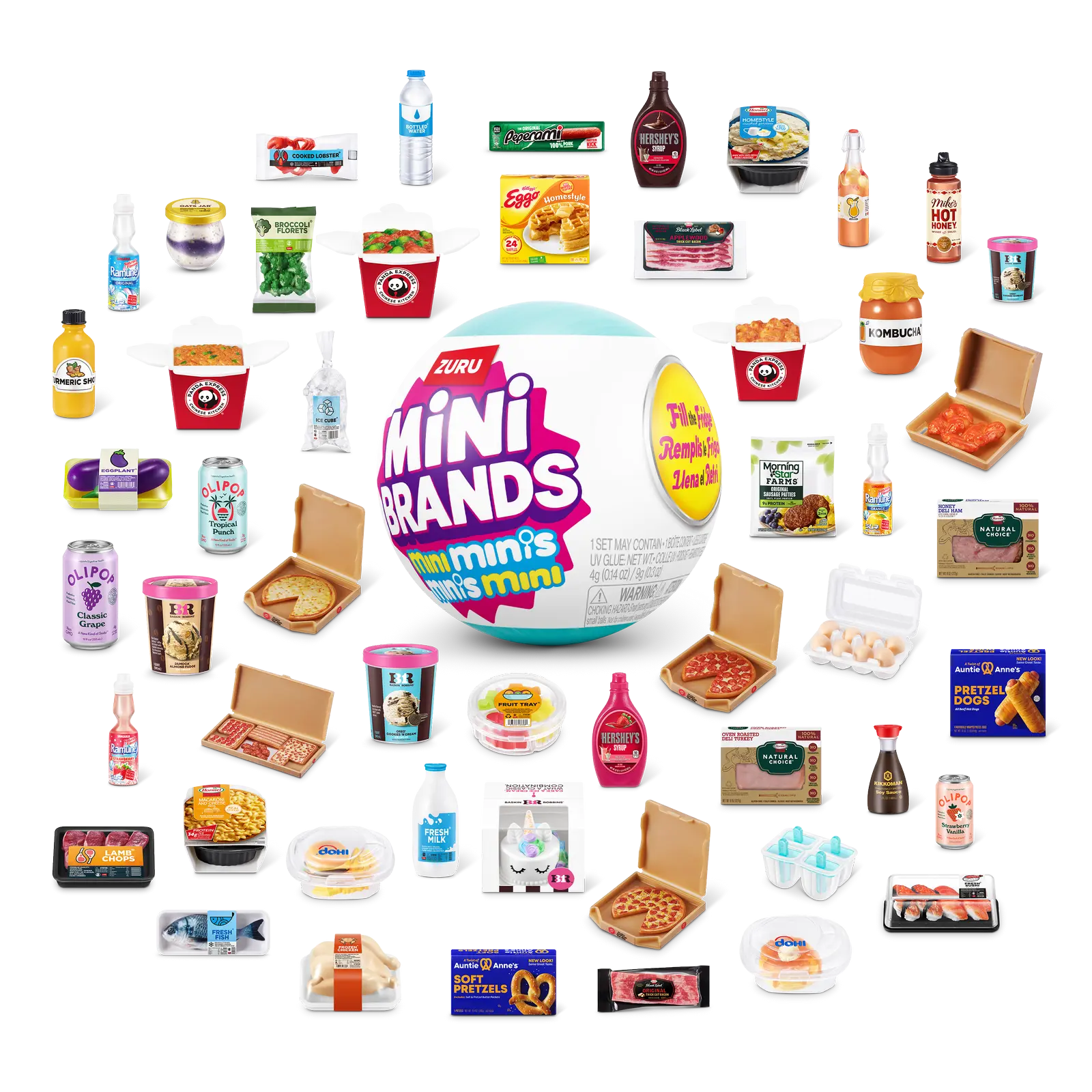 Mini Brands Fill The Fridge Capsules