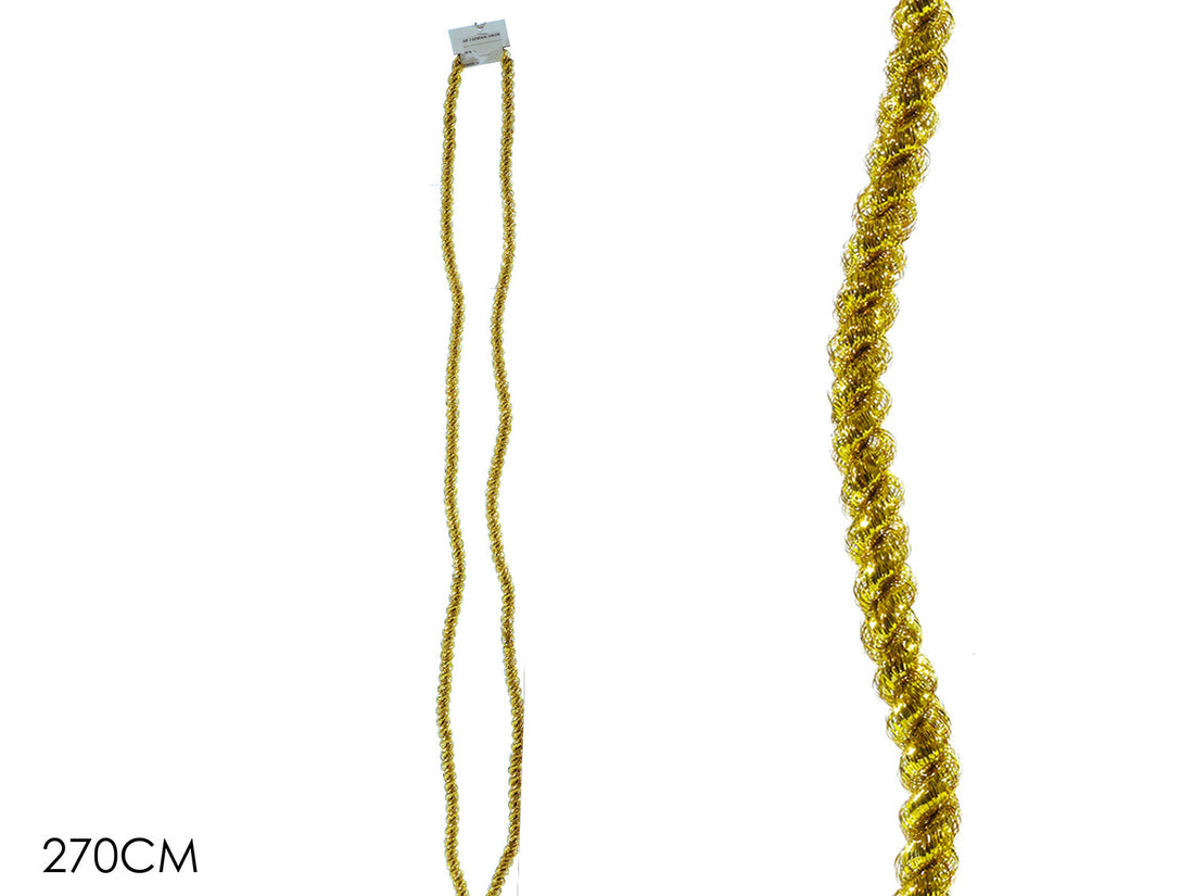 G.Natale Filo Natalizio  2.7Mt Oro