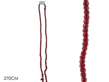 G.Natale Filo Natalizio  2.7Mt Rosso