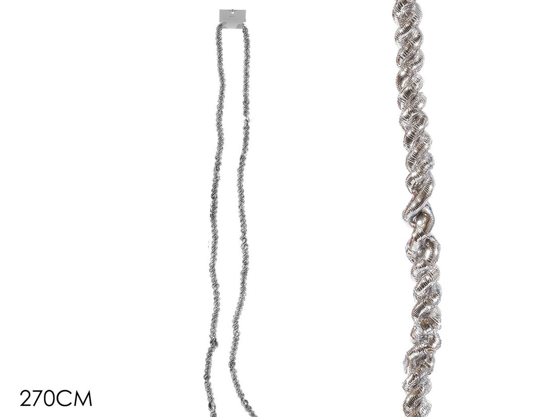 G.Natale Filo Natalizio  2.7Mt Silver