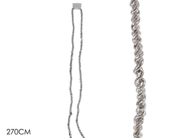 G.Natale Filo Natalizio  2.7Mt Silver