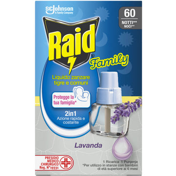 Raid Family Lavender Refill 60 Nights