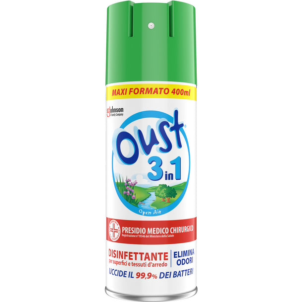 Oust Deo Ambiente Spray 3In1 Open Ml400