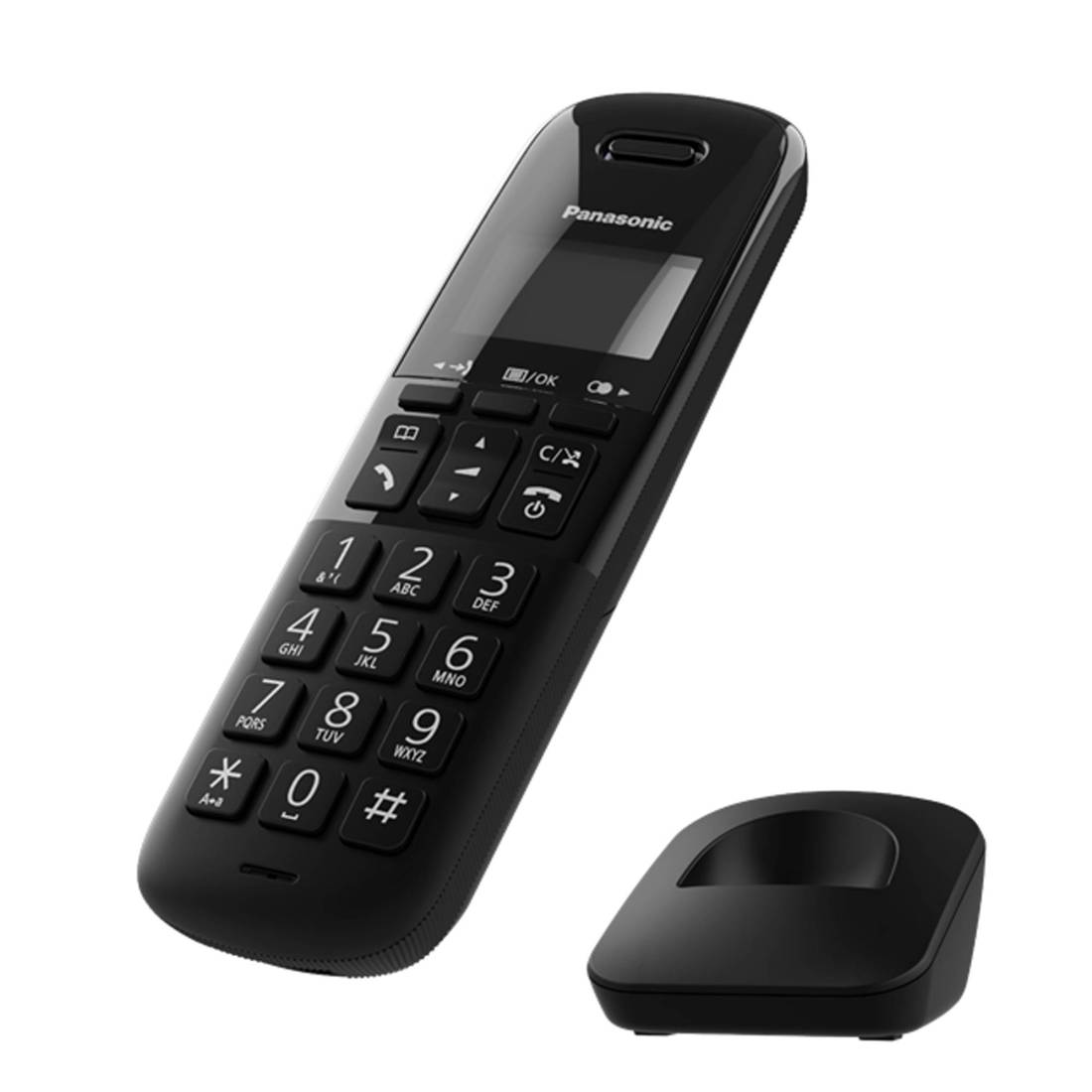 Panasonic Telefono Cordless Kx-Tg610Jtb Black