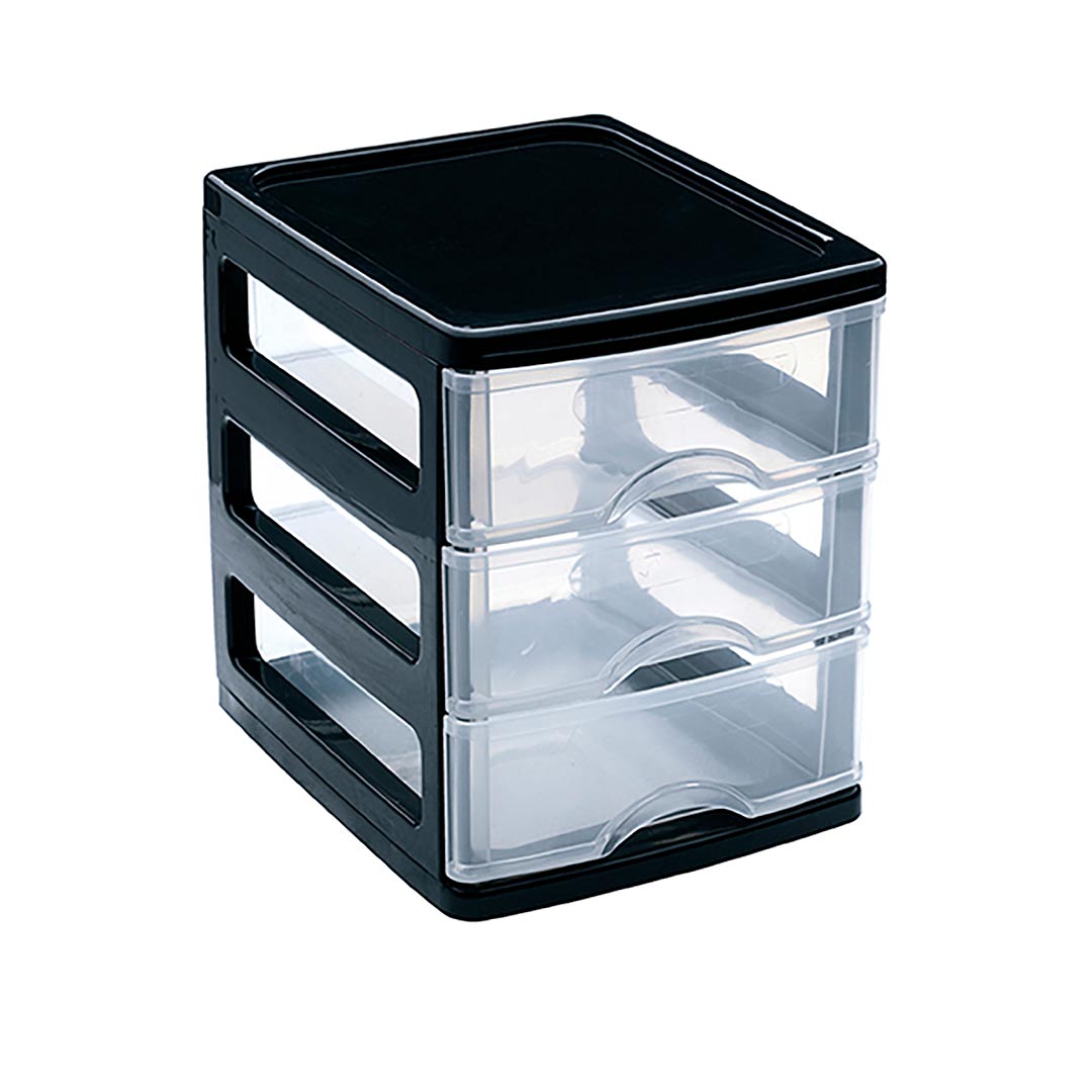 PlasticForte® - 3 Drawer Chest Turia Surtido Nba