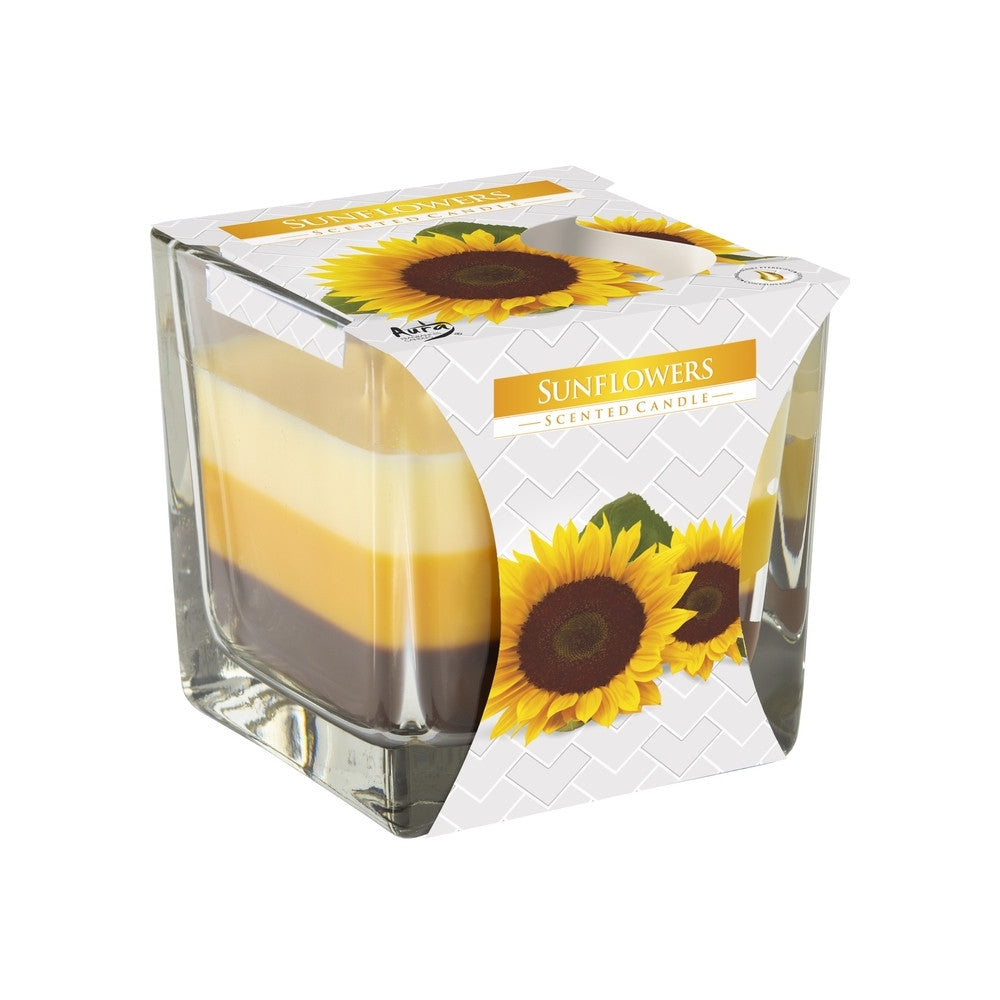 Bispol® - Candela Profumata Tricolore Sunflowers