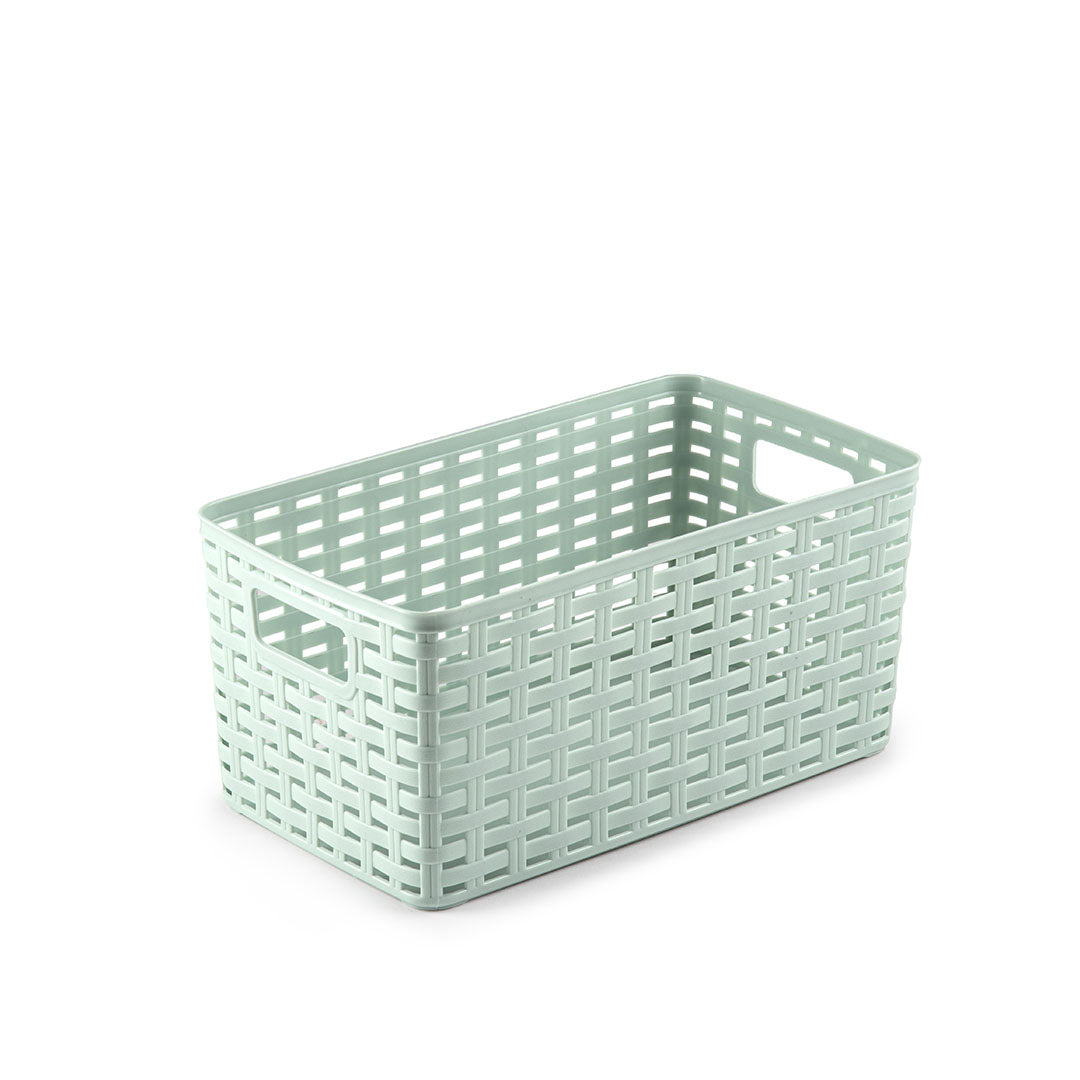 PlasticForte® Cesta Rattan 5L 28X17 Cm Surt Vrm