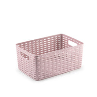 PlasticForte® - Cesta Rattan 6L 29X19,5 Cm Surt Vrm