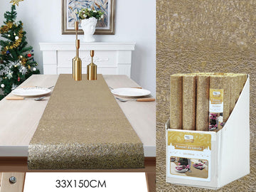 G.Natale Runner Natale 33X150Cm Oro Displ