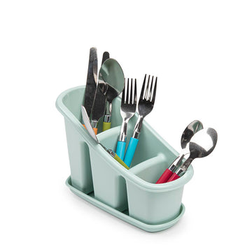 PlasticForte® - Simple Cutlery Drainer With Surt Vrm Tray
