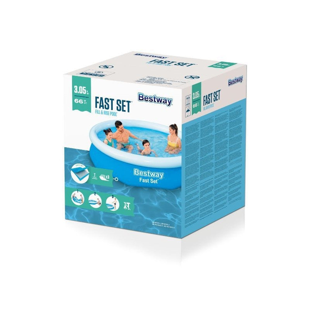 Bestway - Fast Set Piscina Ø305 M X H66 Cm