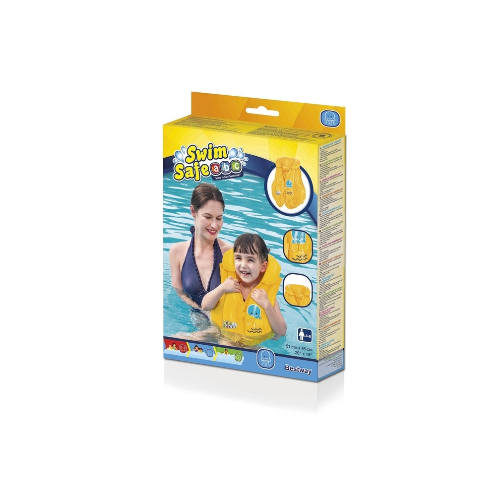Bestway - Giubbetto Swim Safe Abc 51X46Cm