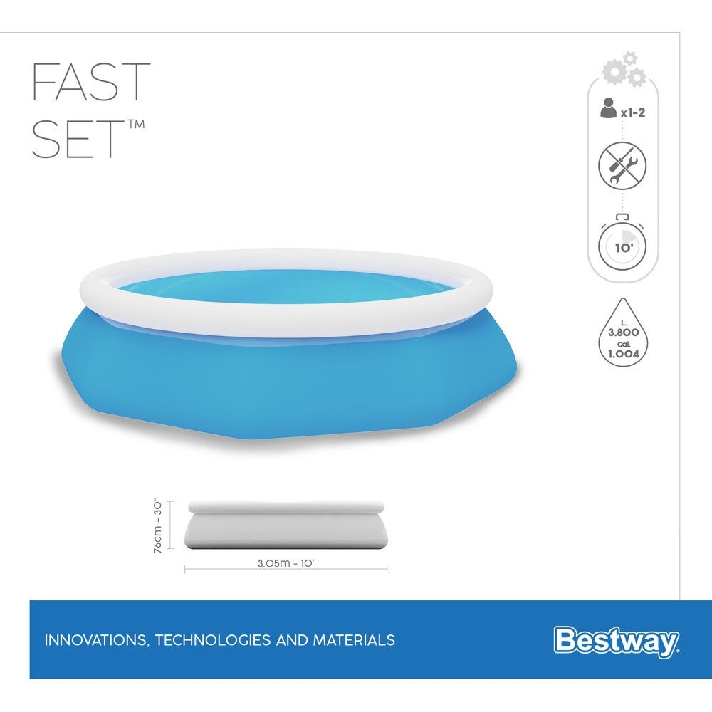 Bestway - Piscina Fast Set 305X76Cm