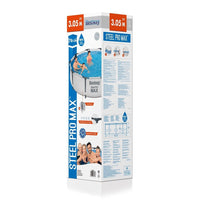 Bestway - Piscina Steel Pro Max Cm.305X76 Capienza 4.678 Lt.