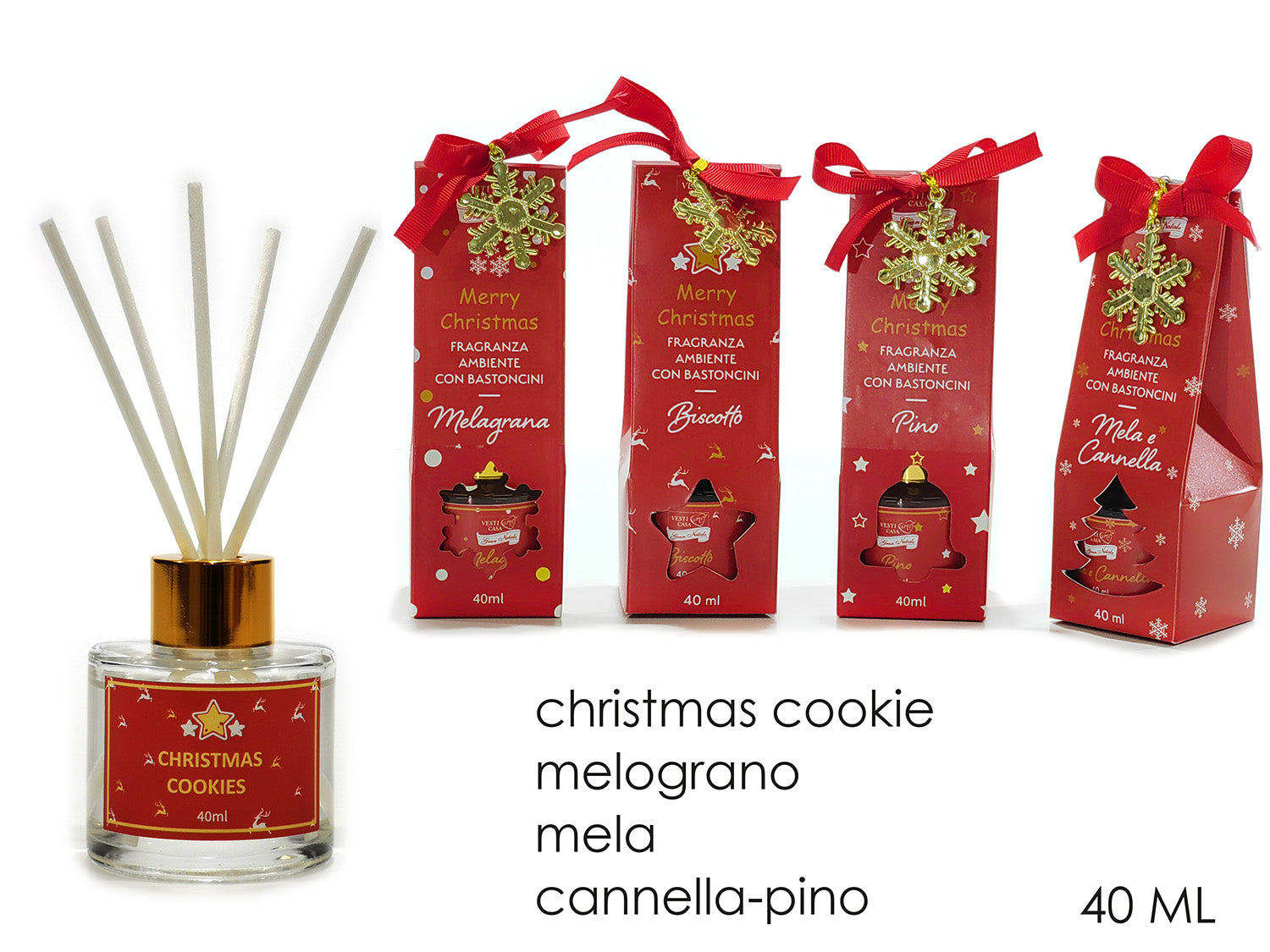 G.Natale Fragranza Ambiente C/Dec. Nat. 40Ml 4Ass