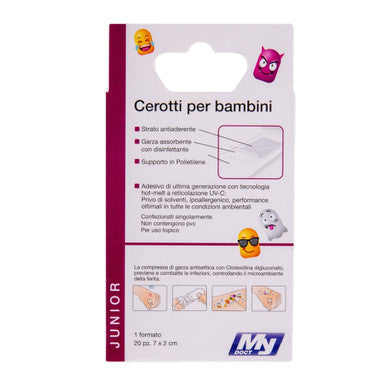 MyDoct - Cerotti Kids Teschi 20Pz 7X2 Cm