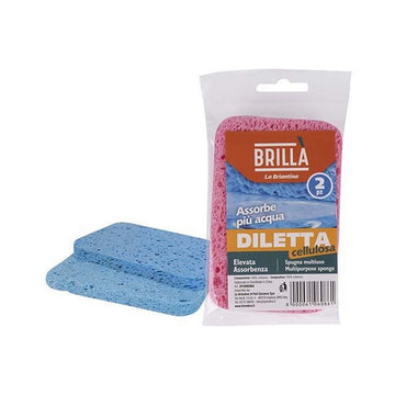 Diletta Sponge 2 Pcs 11.5X7.5X1Cm