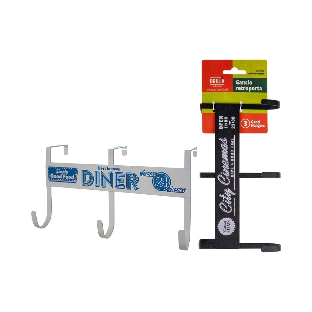 BRIANCASA 3-Place Metal Back Door Hook