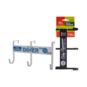 BRIANCASA 3-Place Metal Back Door Hook