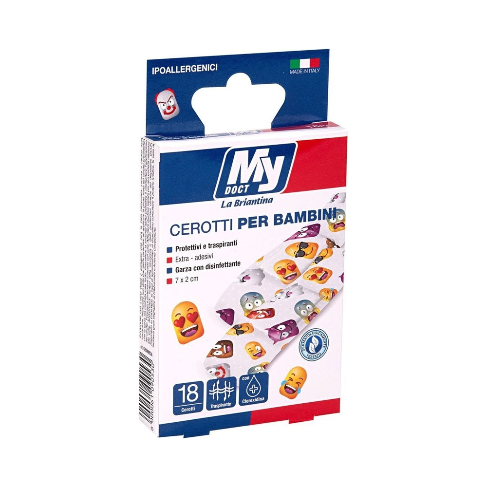 My Cerotti Junior Emoji 18Pz 7X2Cm Disinfettante